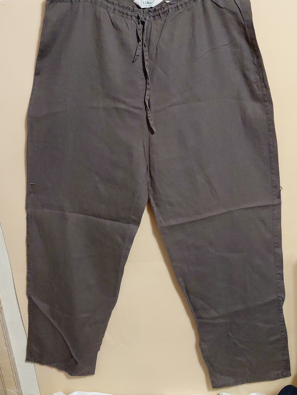 L.L. Bean Women's rawstring Chinos in Dark Brown